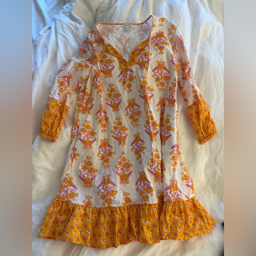 NWOT J Crew mini sundress w/ belt